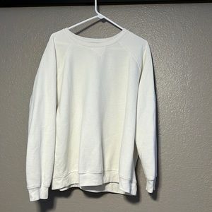 XL Cute white (thin) crew neck.